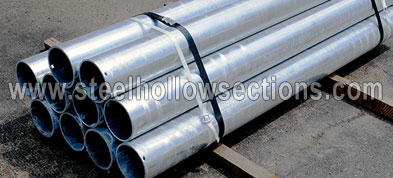 Hollow Section schedule 80 galvanized circular steel pipe Suppliers Exporters Dealers Distributors in India